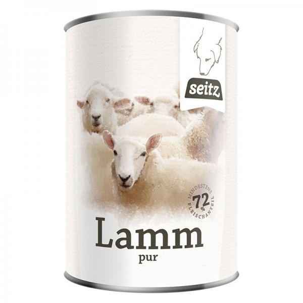 Seitz Hundefutter Lamm Pur 400g